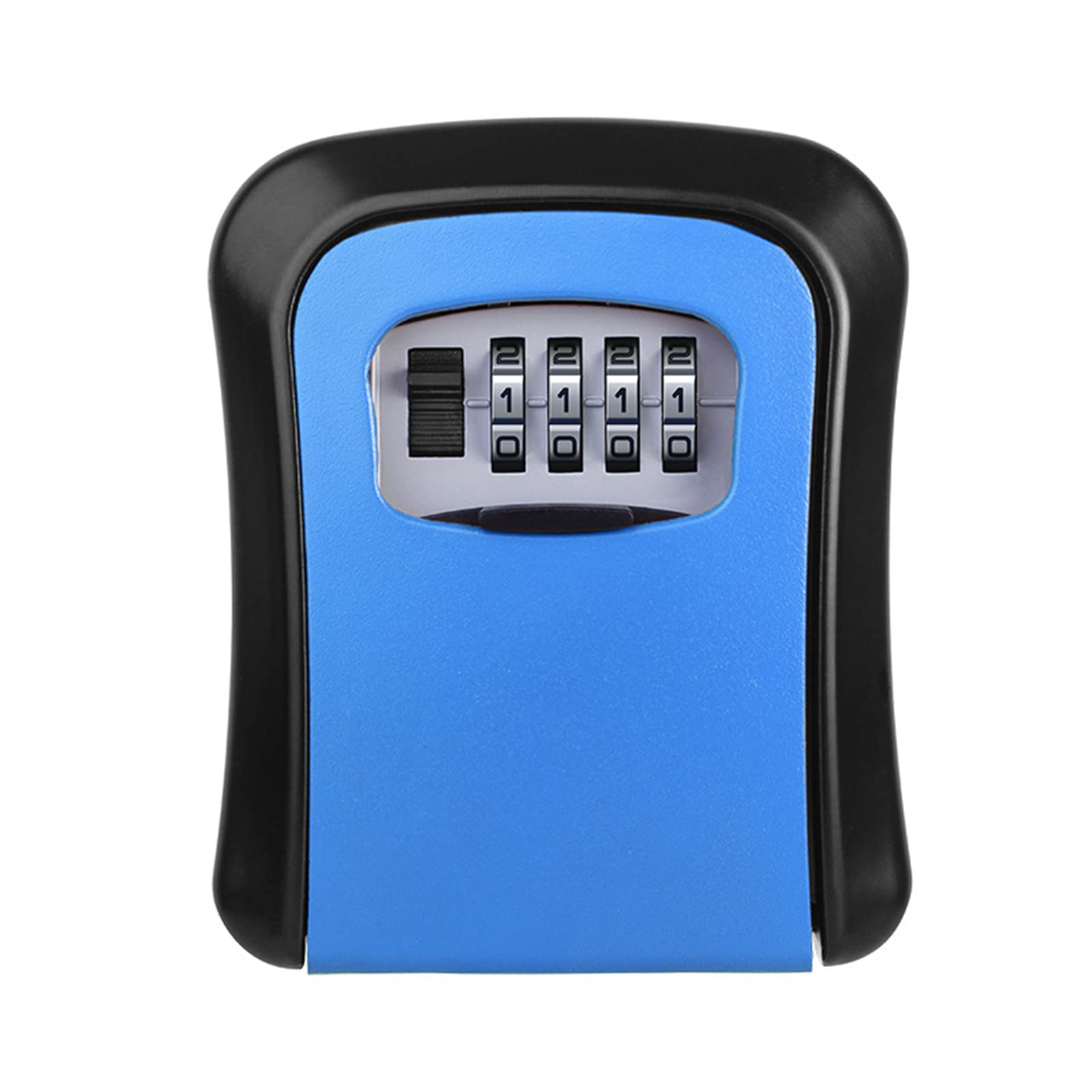 GizmoGoose Portable Key Safe Box with Reset-Table Code & Combination Lock - Wall Mounted Key Cabinet with External Protection Cover | Secure Key Storage for Home, Office, Vacation Rental & Real Estate Use