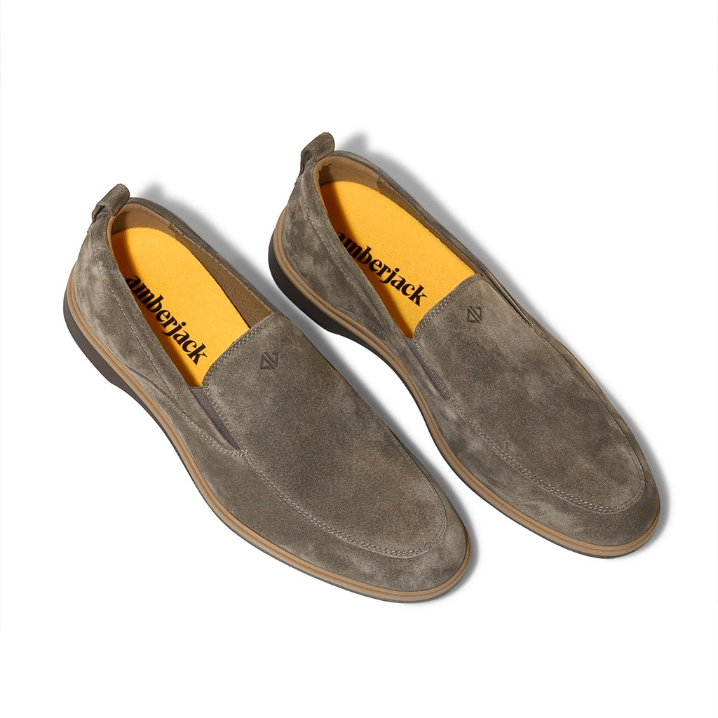 Comfortable Slip-On Shoes for Men & Women - Slate Color | Casual Walking, Travel & Everyday Wear