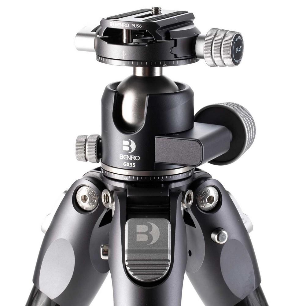 Benro Tortoise Series Carbon Fiber Tripod with GX35 Ball Head - Lightweight Travel Tripod for Photography, Videography & Outdoor Adventures