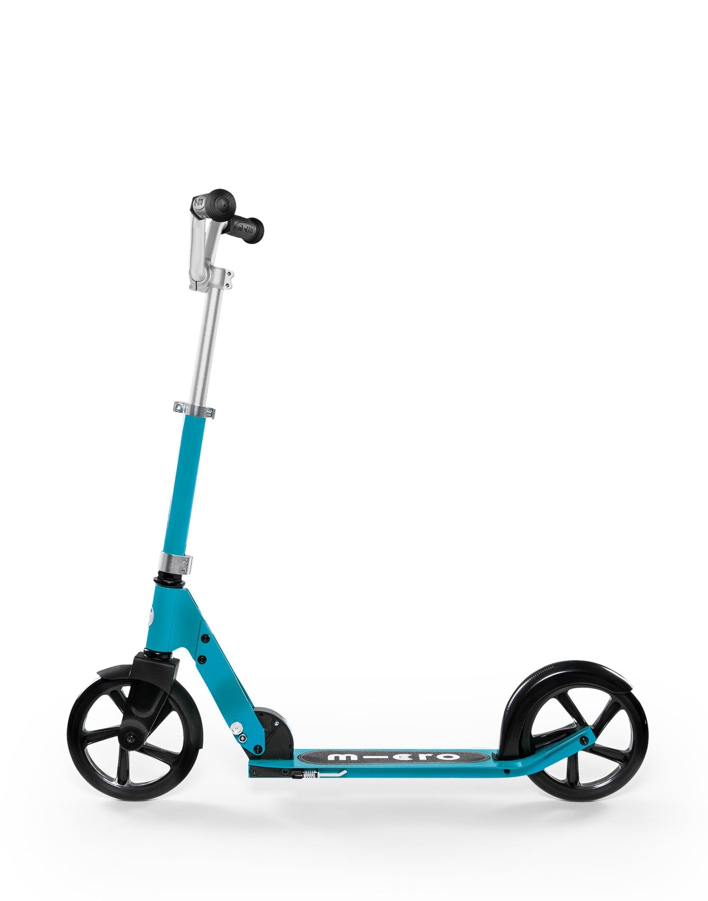 Micro Cruiser Kids Scooter - Lightweight Aluminum Deck & Smooth Ride for Ages 5-12 - Aqua Blue | Perfect for Neighborhood Rides, Park Adventures & School Commutes