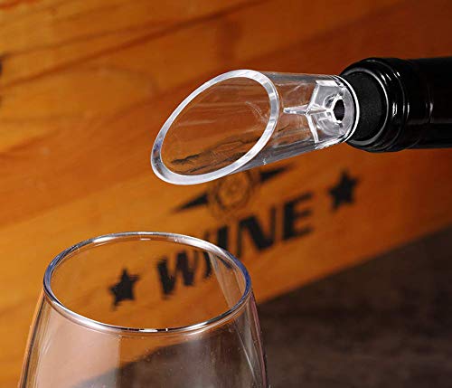 Premium Electric Air Pump Wine Bottle Opener Set - Includes Foil Cutter, Vacuum Sealer Stopper & Aerator Pourer for Red & White Wines | Perfect for Home Bars, Dinner Parties & Wine Tasting Events