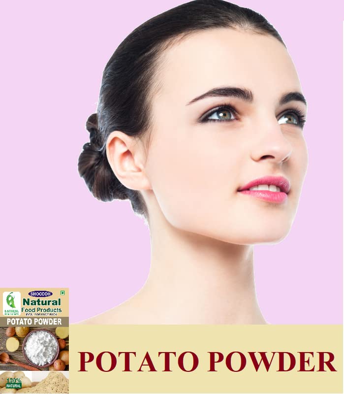SHOODDH Potato Powder & Neem Leaf Powder Face Pack for Skin Brightening & Glow (2-Pack, 250g Each) | Natural Skin Care for Hyperpigmentation & Dark Spots | Perfect for Daily Skincare Routine & Spa Treatments