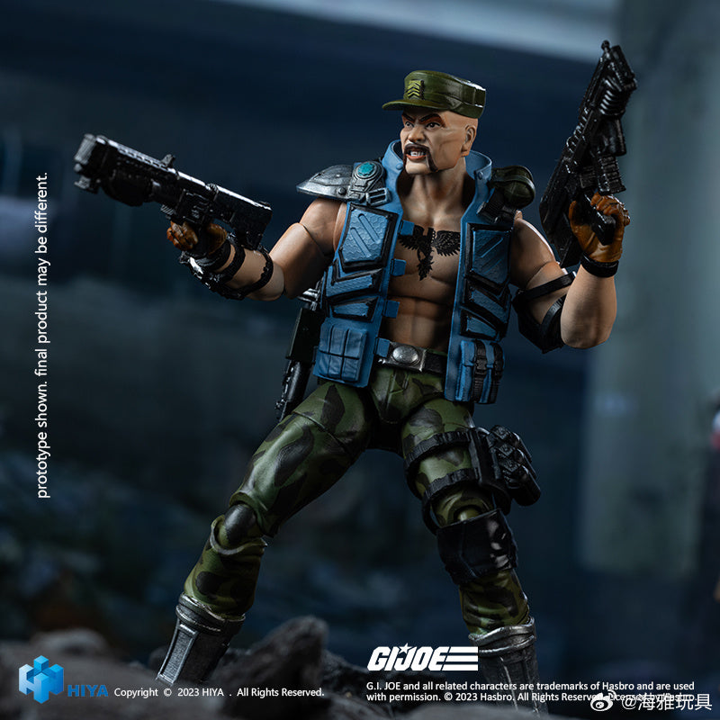 1/18 Scale HIYA 4-Inch G.I. Joe Gung Ho Action Figure - Exquisite Mini Collectible Series for Display & Play | Perfect for Collectors, Gift Giving & Diorama Scenes