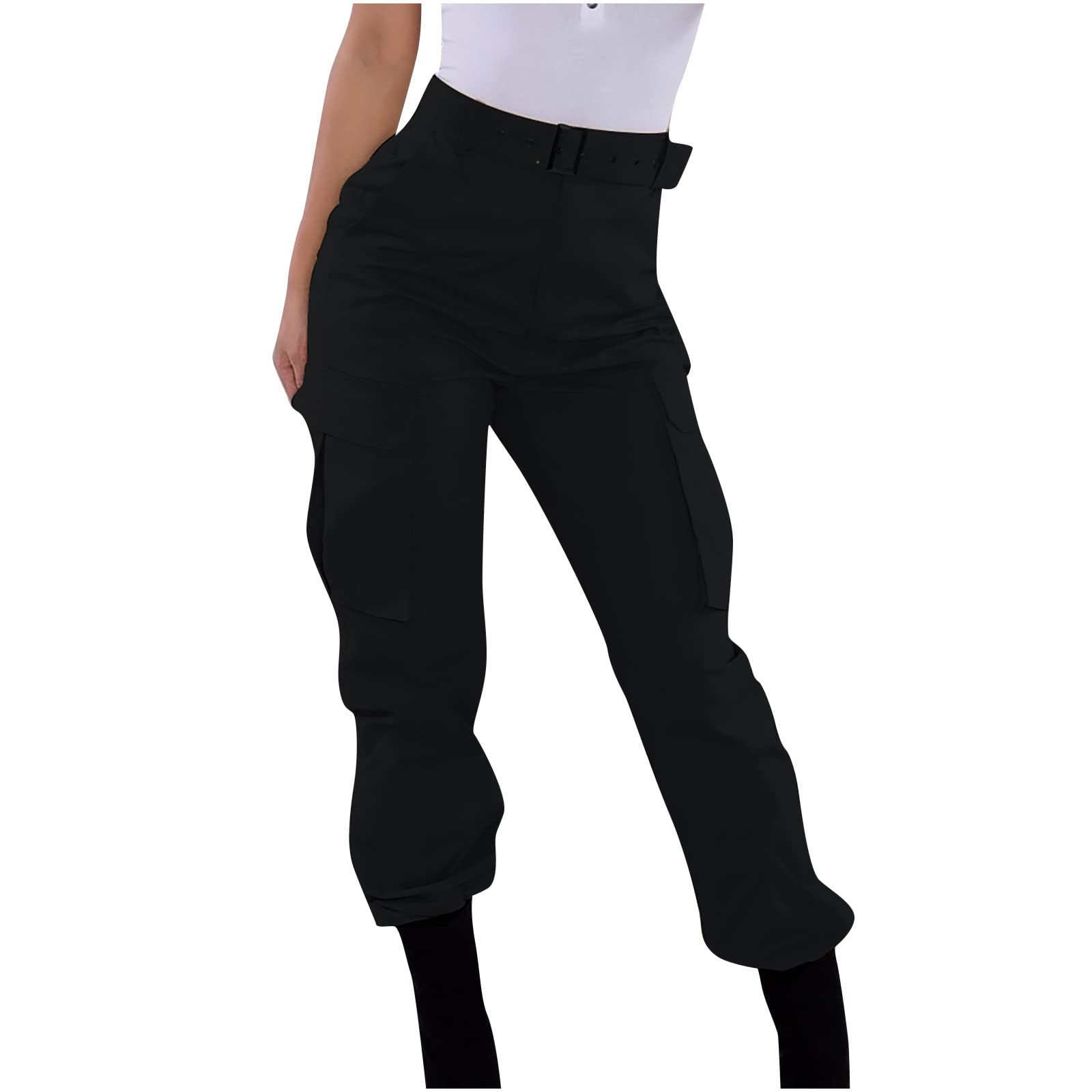 Women's Black Legging Shorts - High Waist Stretchy Casual Pants for Yoga, Running & Workout | Trendy European & American Style Activewear for Gym, Travel & Everyday Wear
