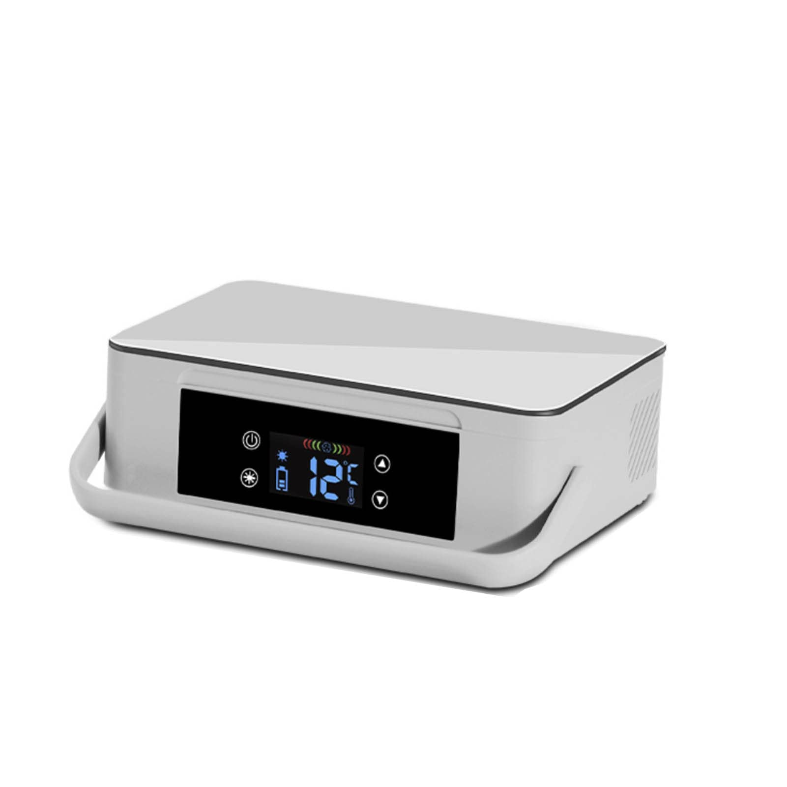 LG GH Mini Fridge - Portable Insulin Refrigerator with Handle | Travel Medicine Cooler for Diabetes, Car, Home & Office Use | Compact Drug Storage Solution for Travel, Camping & Daily Life