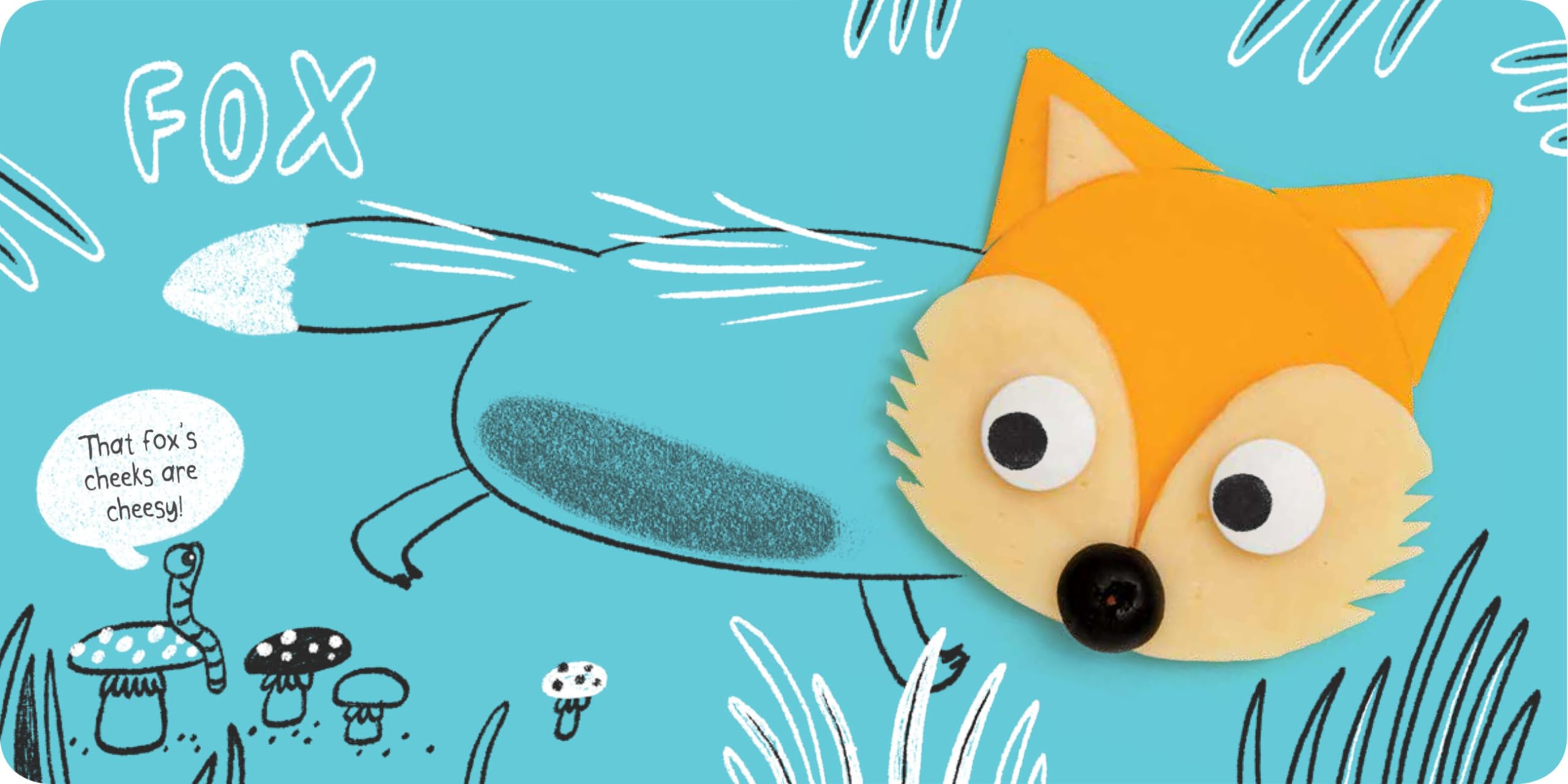 Food Faces: A Fun Interactive Board Book for Toddlers - Perfect for Early Learning, Playtime & Parent-Child Bonding