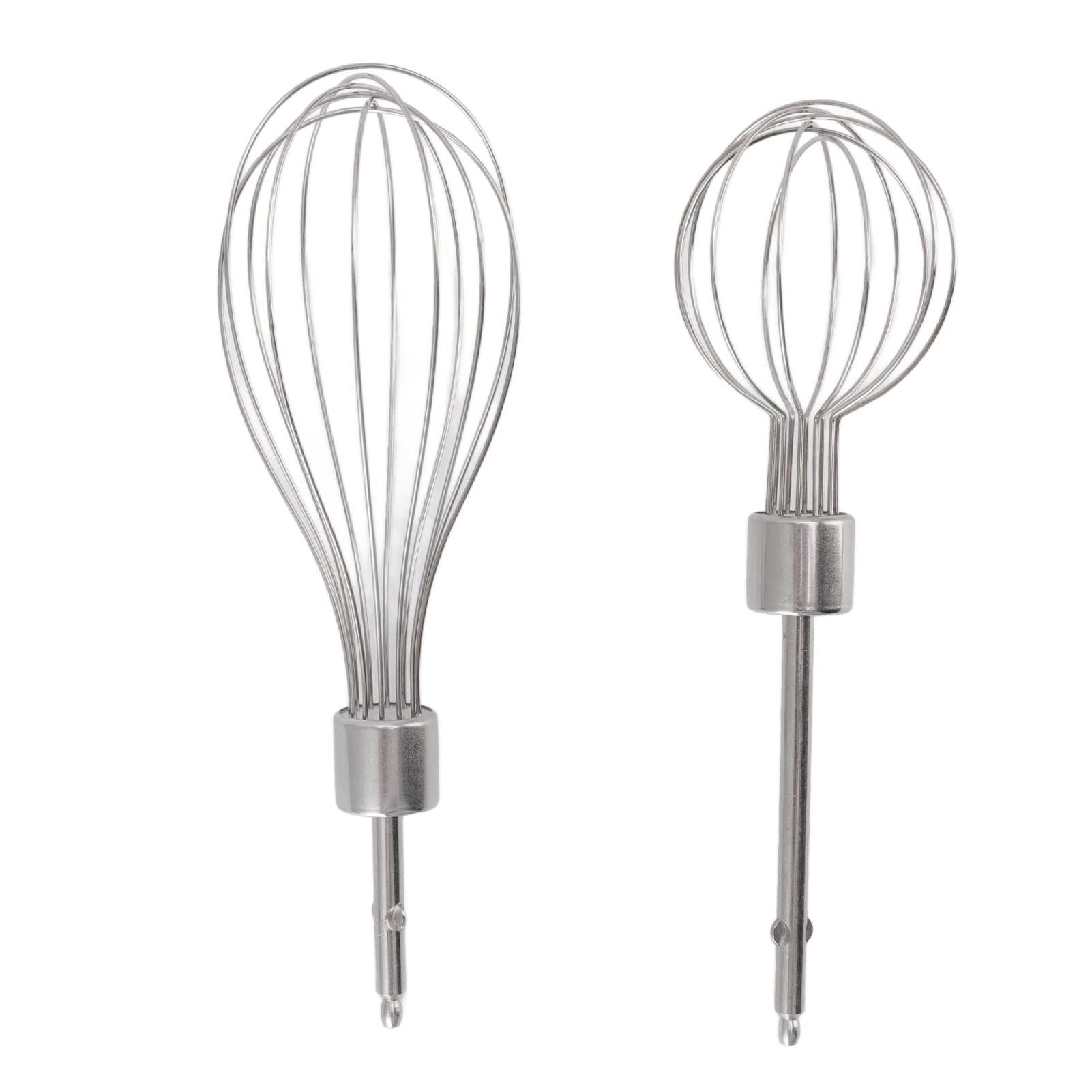 5V 20W Electric Hand Mixer with 3 Speeds & Anti-Slip Handle - Stainless Steel Handheld Milk Frother, Egg Beater & Foam Maker for Baking, Coffee, Desserts (White) - Perfect for Home Kitchen, DIY Drinks & Pastry Making