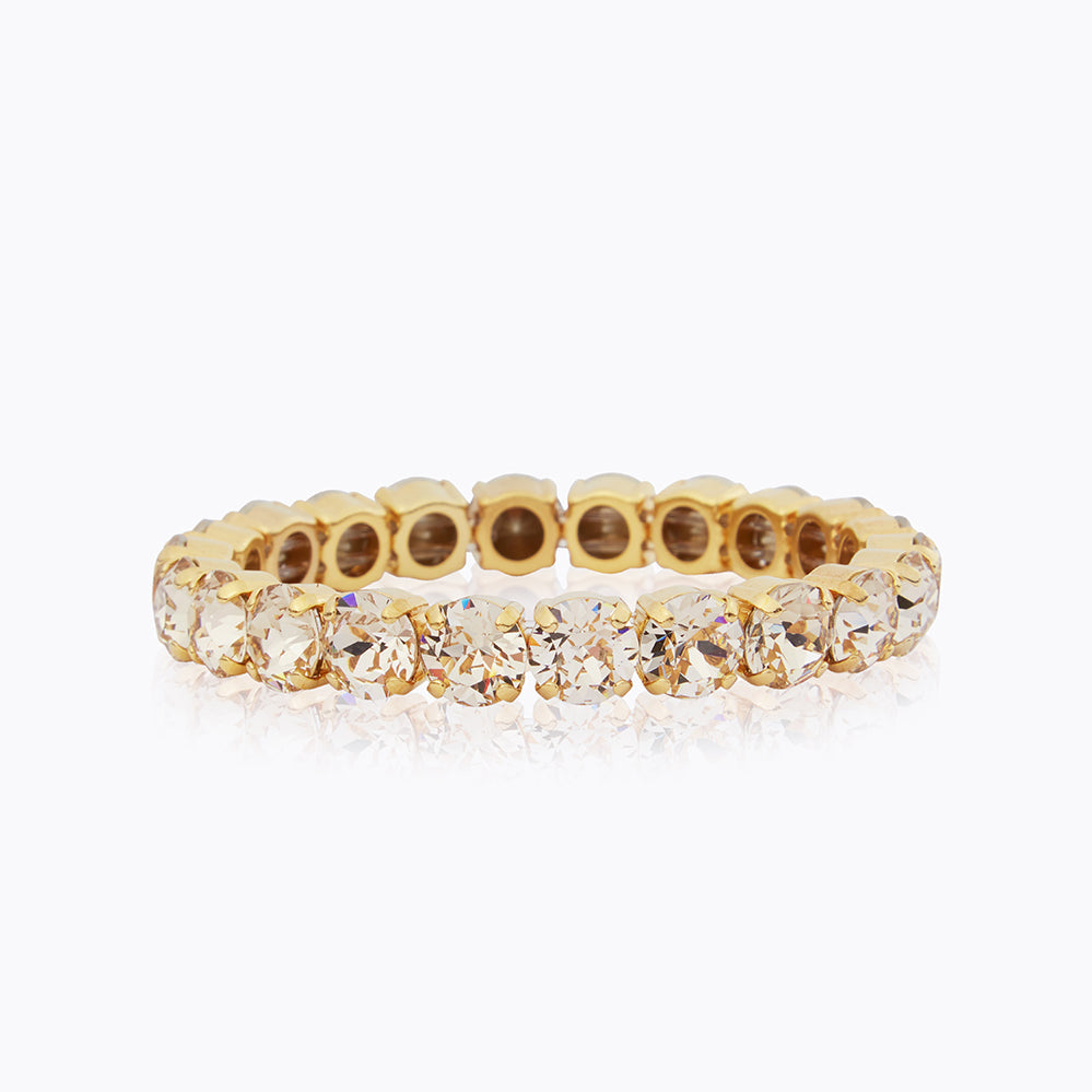 Elegant GIA Certified Stud Bracelet with Light Silk - Perfect for Weddings, Parties & Special Occasions