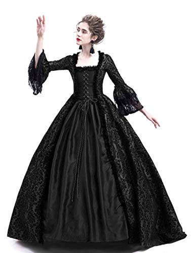 18th Century Women's Rococo Ball Gown - Victorian Masquerade Costume for Themed Parties, Halloween & Historical Reenactments | CountryWomen Elegant Dress