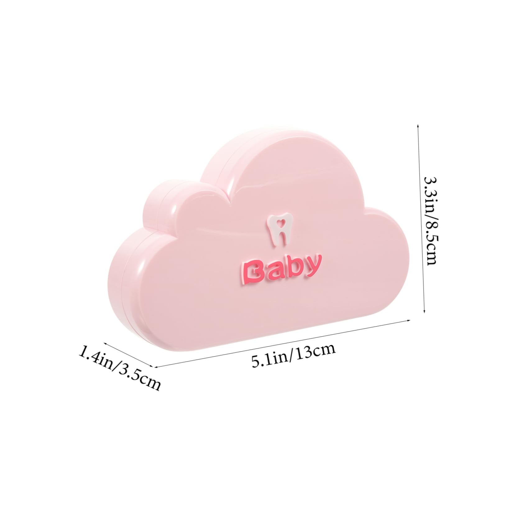 Cabilock 3-Piece Baby Tooth Keepsake Box Set - First Tooth Storage Case for Boys & Girls, Portable Fetal Hair & Tooth Organizer - Perfect for Baby Memory Preservation & First Tooth Gifts