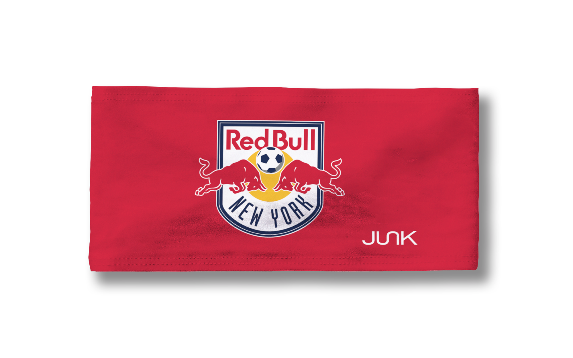 New York Red Bulls Logo Red Big Bang Lite Headband - Adjustable Sports Headband for Running, Soccer, Basketball & Workouts - Sweat-Wicking & Breathable Design