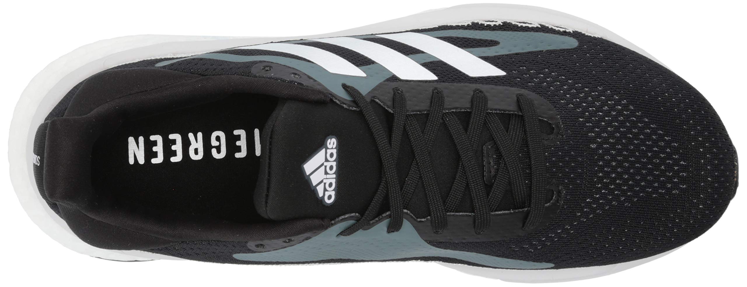 adidas Women's Solar Glide ST Running Shoes - Black, Size 9 | Lightweight Cushioned Sneakers for Jogging, Gym Workouts & Daily Walking