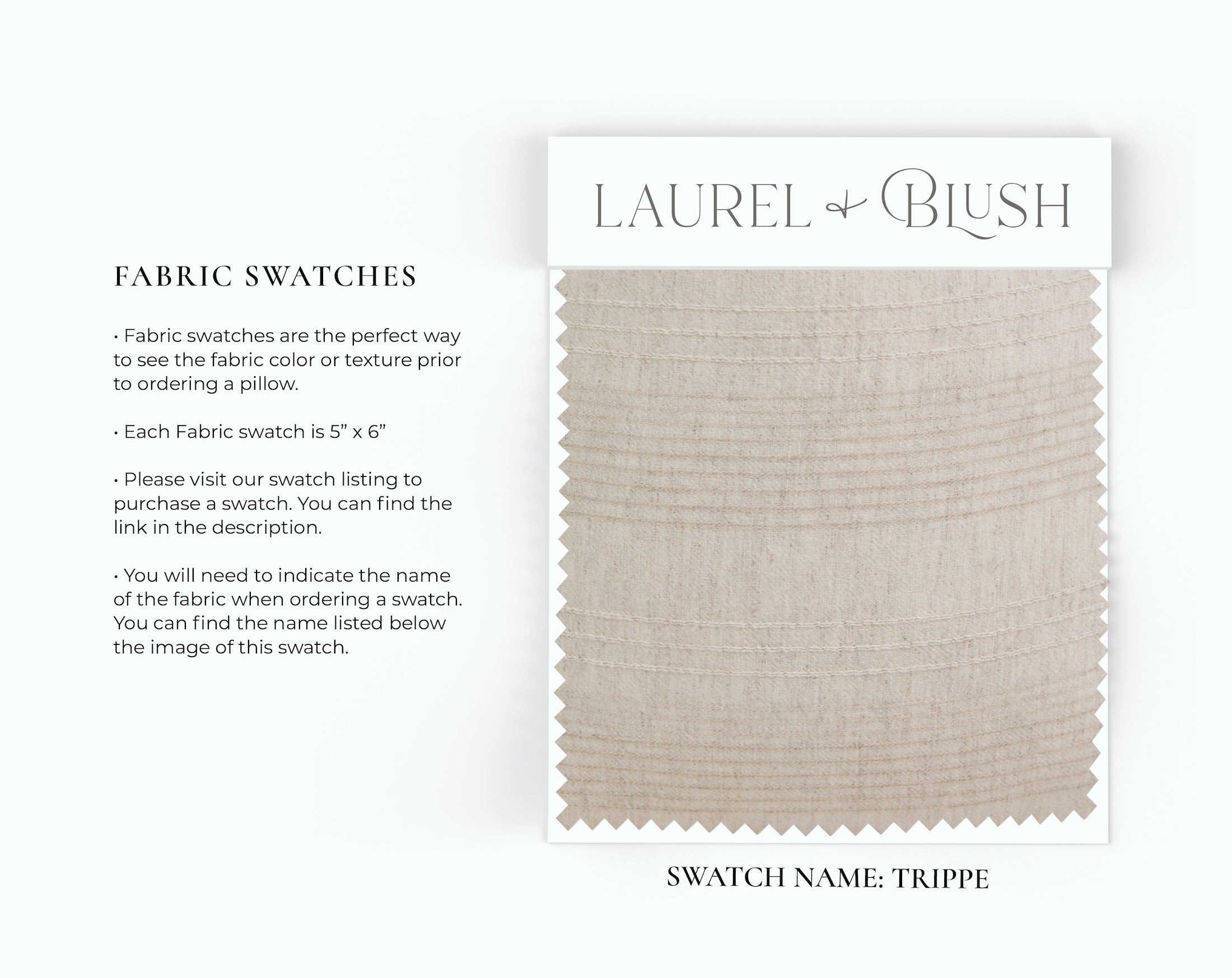 Premium Trippe Pillow Cover - Soft & Breathable Cotton, Standard & Queen Size - Perfect for Living Room, Bedroom & Outdoor Decor
