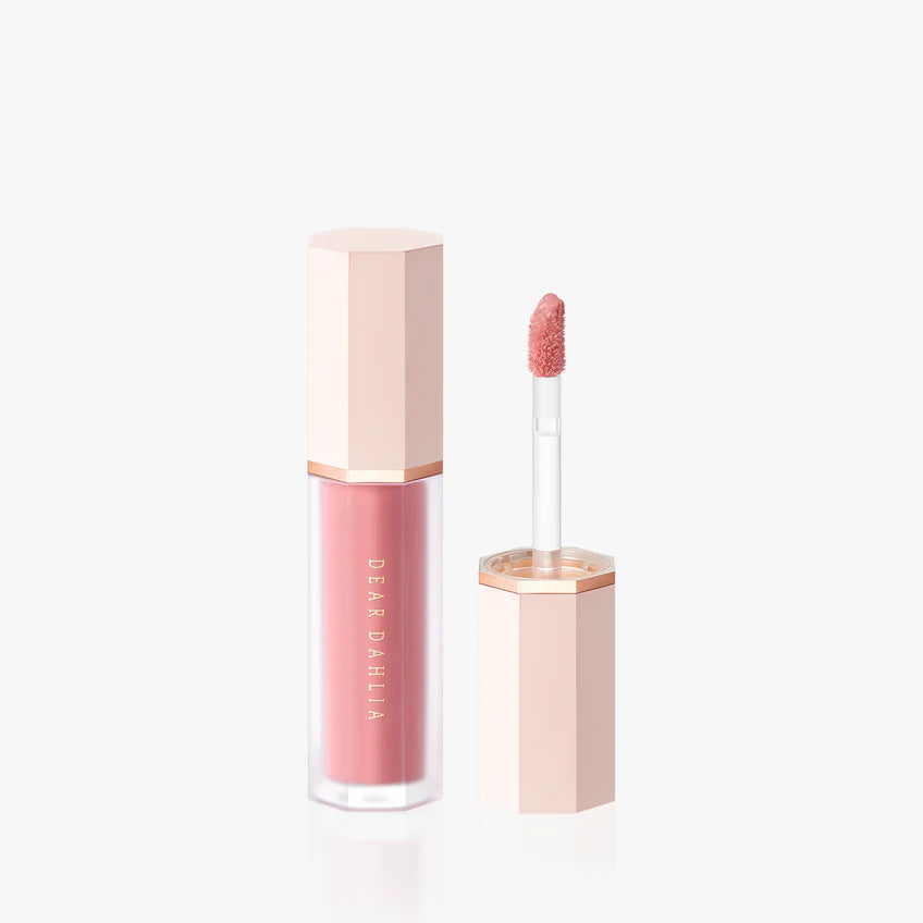 DEAR DAHLIA Petal Drop Liquid Blush 4g - Long-Lasting Creamy Blush for Natural Flush | Vegan & Cruelty-Free Makeup | Perfect for Everyday Wear & Special Occasions