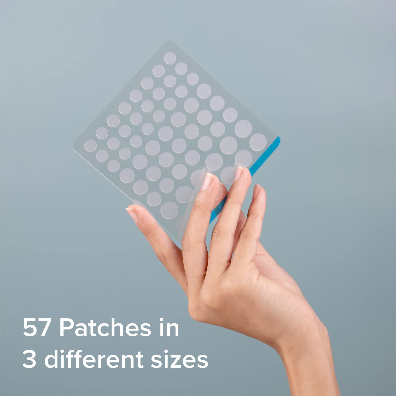 PRIVEDA Acne Pimple Patch - 57 Hydrocolloid Patches for Face (8mm/10mm/12mm) | Korean Made, Waterproof Spot Treatment for Overnight Healing | Perfect for Teen & Adult Acne, Whiteheads & Blackheads
