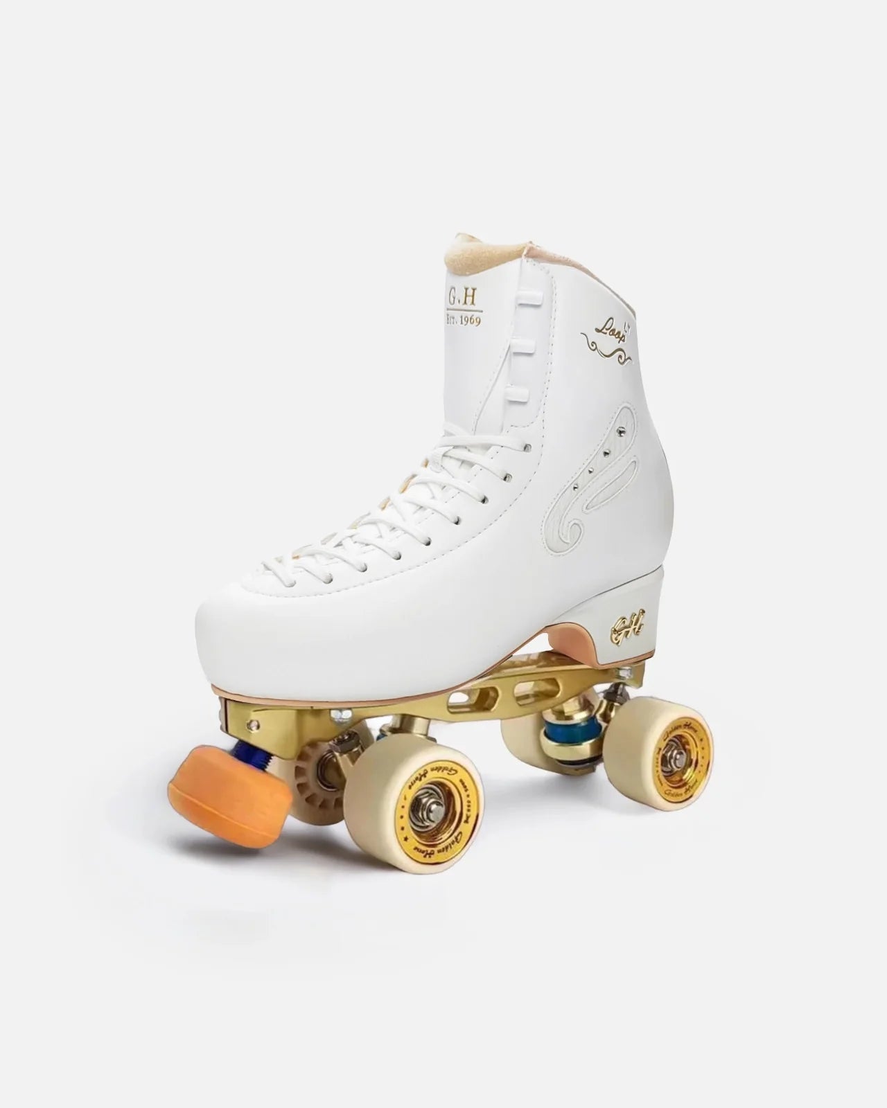 GH Loop LT Quad Roller Skates for Women & Men - Adjustable Outdoor & Indoor Roller Skates with Comfortable Padding - Perfect for Rink, Park, Fitness & Street Skating