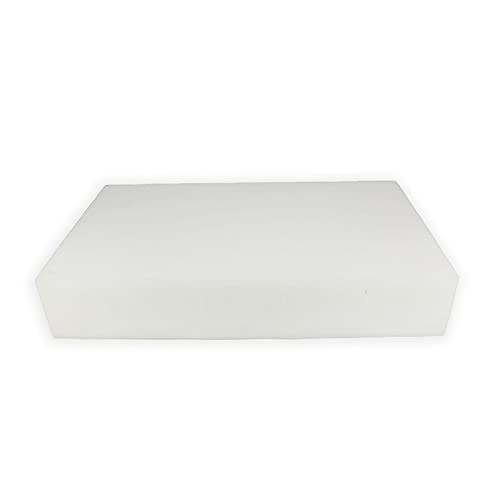High-Density Foam Sheet 23kg/m³ - Custom Size 100x200x4cm - Firm Upholstery Foam for Sofas, Chairs, Mattresses, DIY Crafts - Perfect for Home Furniture Repair & Cushion Replacement