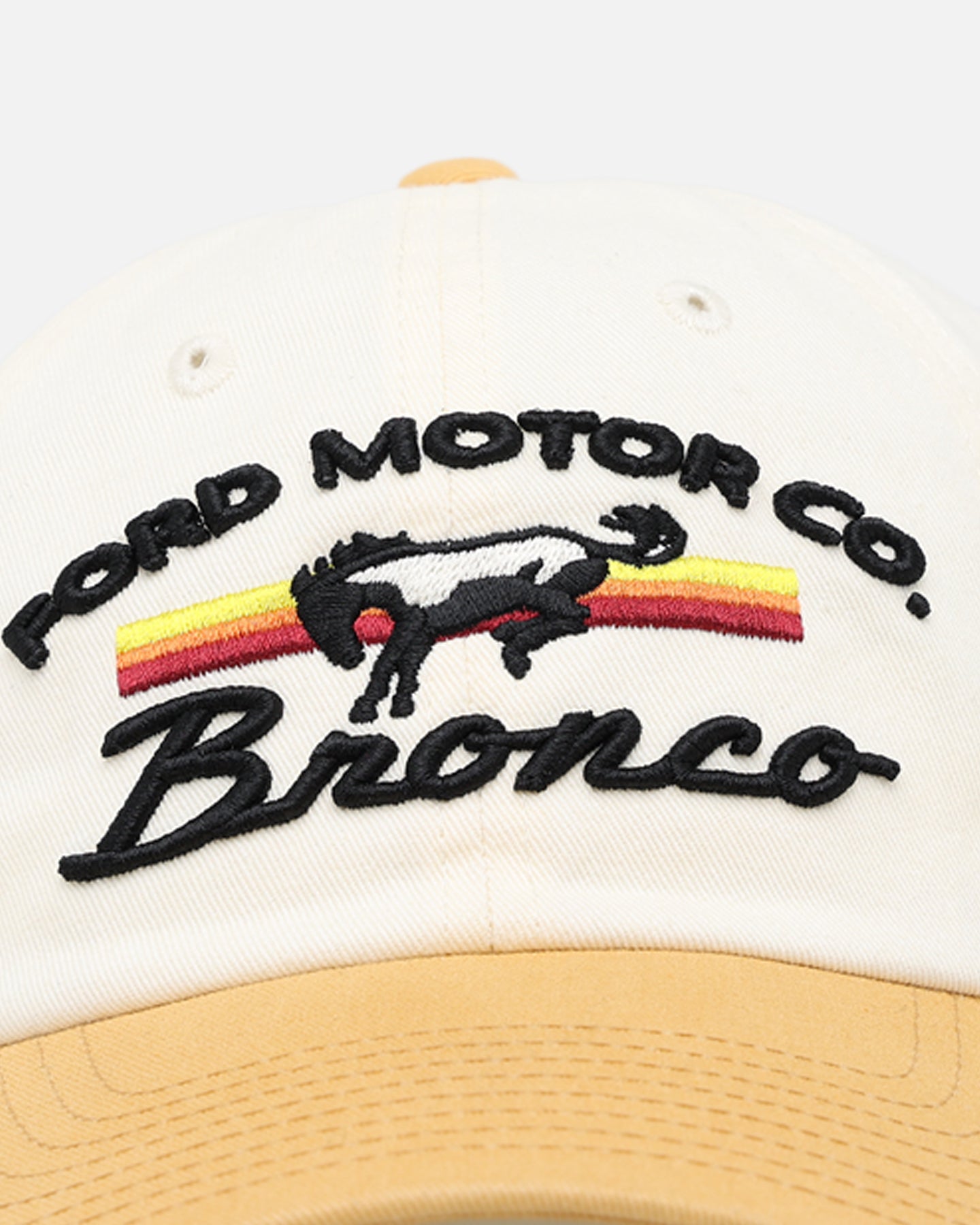 American Needle Ballpark Strapback Ivory/Amber Adjustable Baseball Cap - Perfect for Sports Fans, Casual Wear & Outdoor Activities