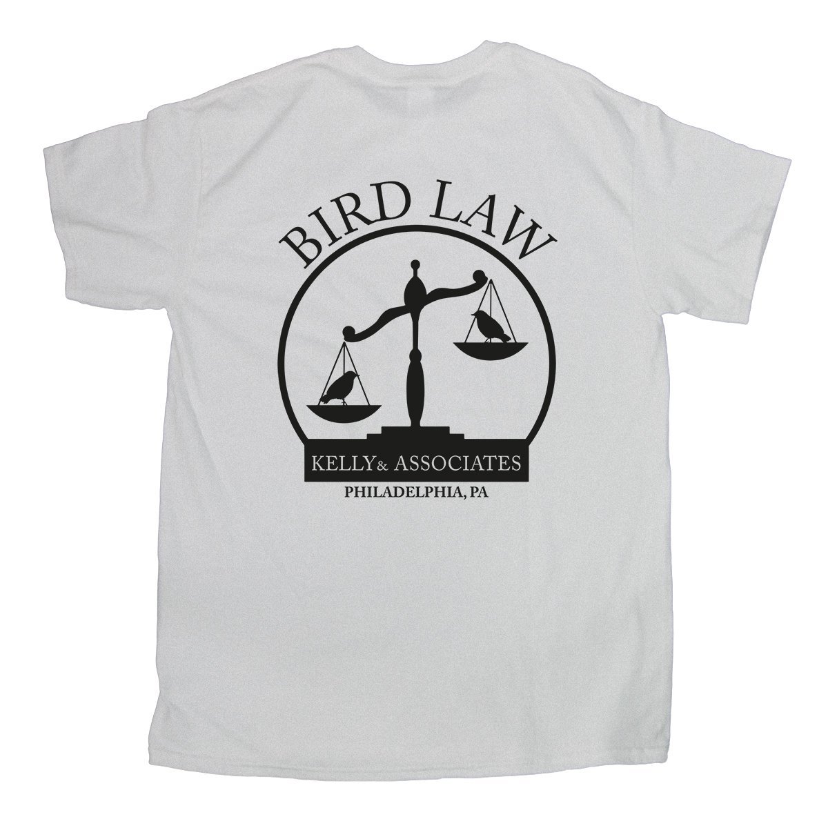 Bird Law T-Shirt - Funny Legal Humor Tee for Lawyers & Fans | Perfect for Court, Office & Casual Wear