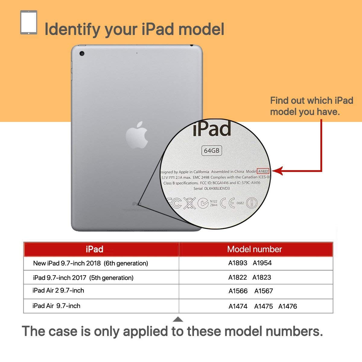 AVAWO Shockproof Kids Case for iPad 9.7