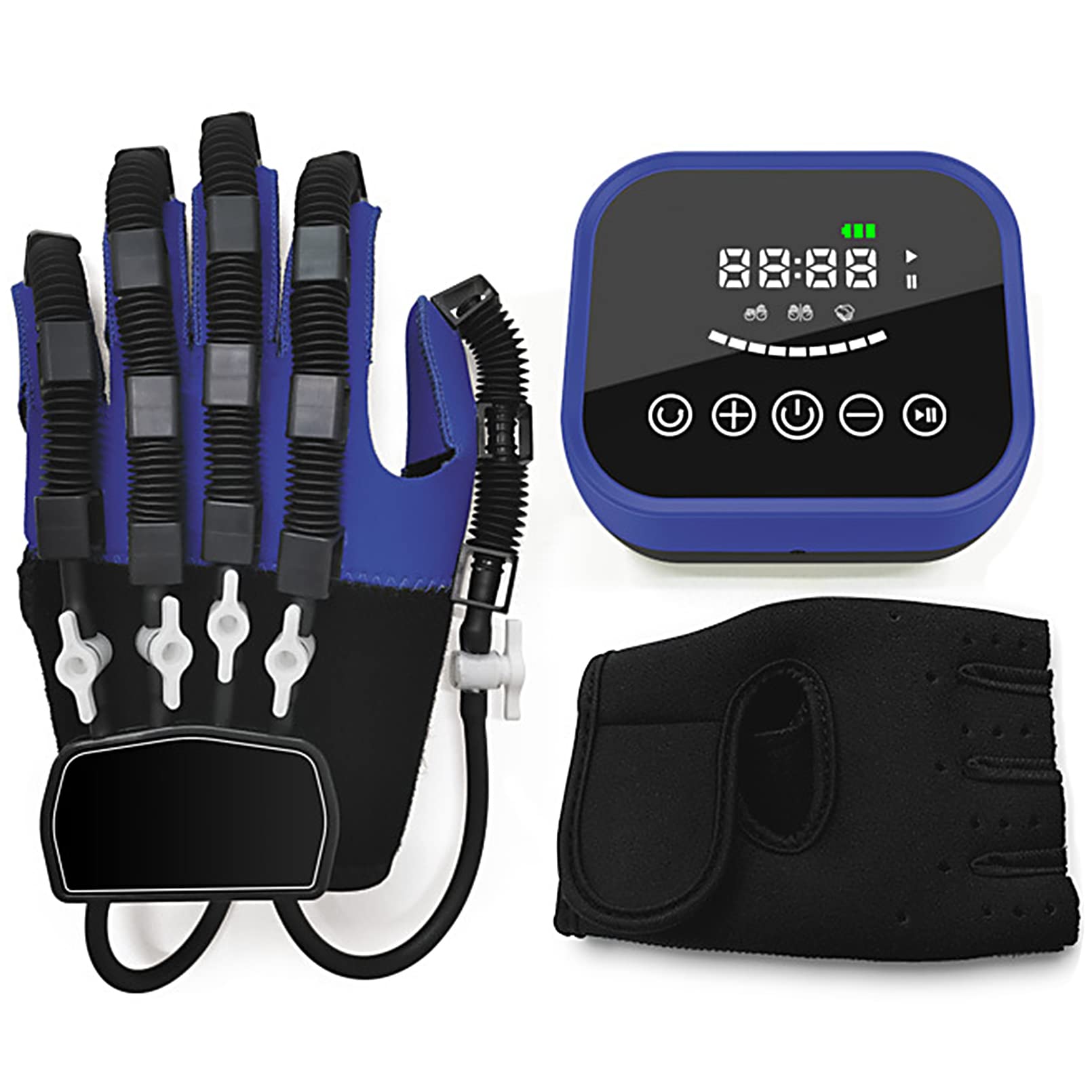 FVCNGP Hand Rehabilitation Robot Gloves - Stroke Recovery & Hemiplegia Therapy Device for Hand Dysfunction Patients | Home Use & Physical Therapy Assistive Equipment