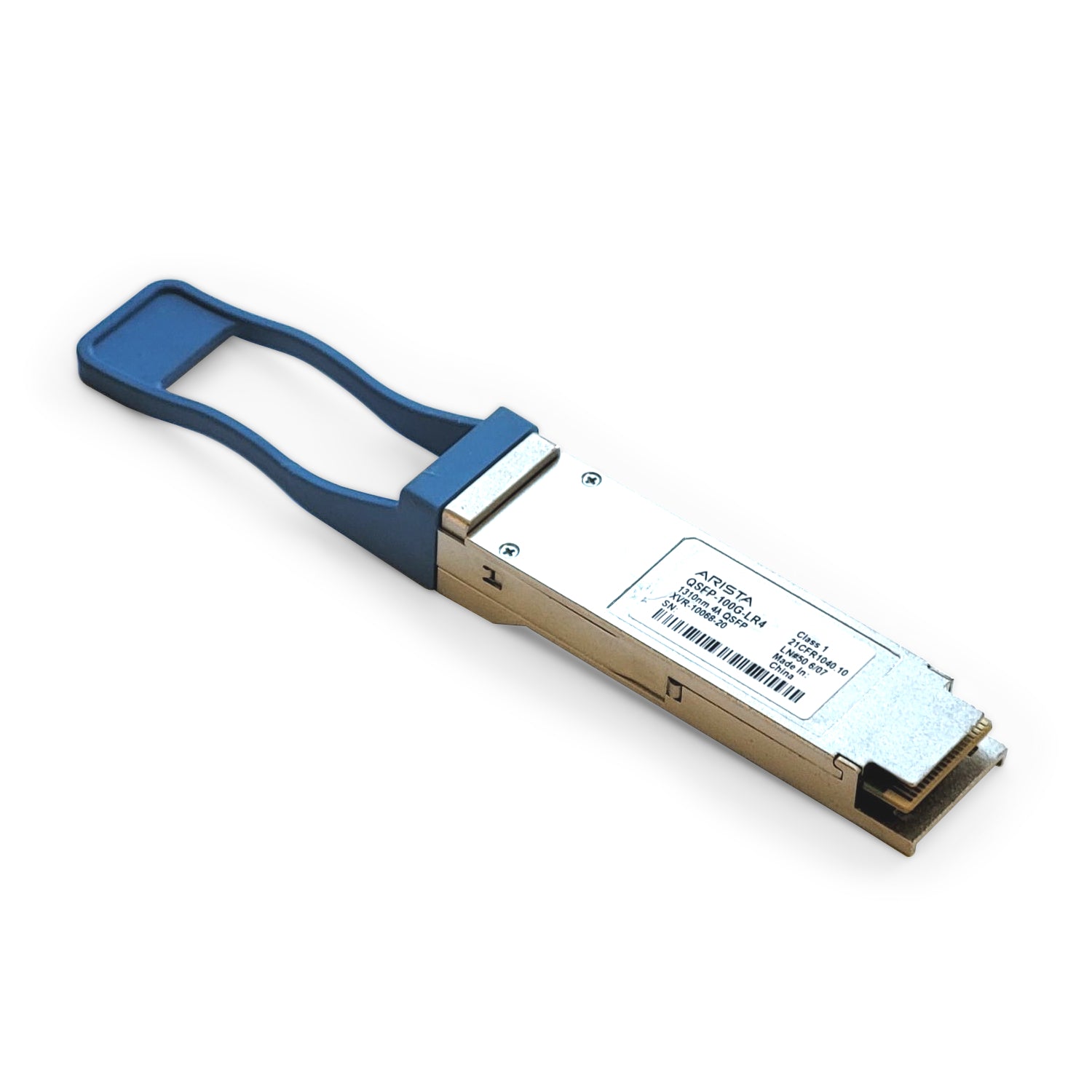 Arista XVR 10068 20 100GBASE LR4 QSFP28 Transceiver Module - 100G Ethernet Optical Module for Data Center & High-Speed Networking