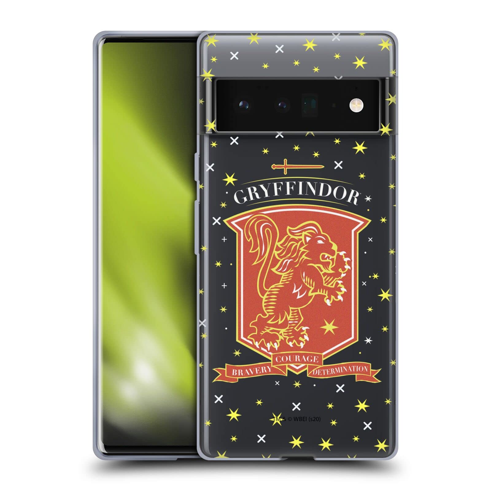 Harry Potter Gryffindor Case for Google Pixel 6 Pro - Soft Gel Phone Cover for Fans
