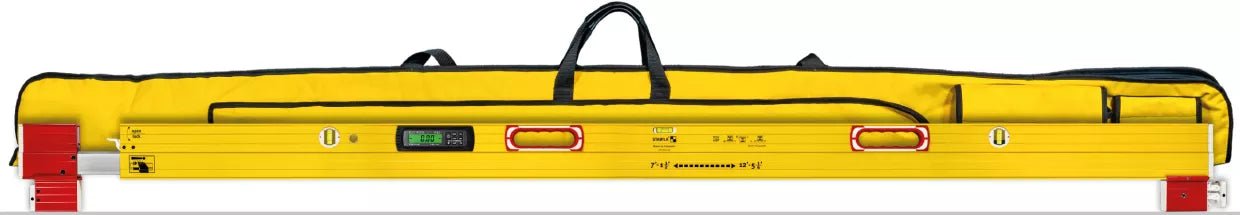 Stabila 37500 TECH 106 T Digital Plate Level - High Precision Digital Level Tool for Construction, Carpentry & DIY Projects - Perfect for Framing, Tiling and Plumbing Work