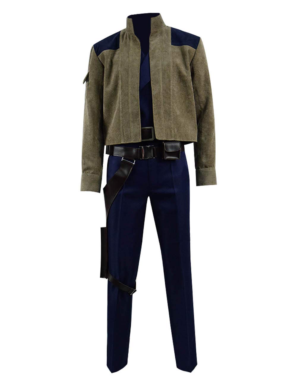 Men's & Kids' Captain Solo Cosplay Costume - Halloween & Christmas Party Outfit for Star Wars Movie Fans | Perfect for Dress-Up, Cosplay Events & Themed Parties