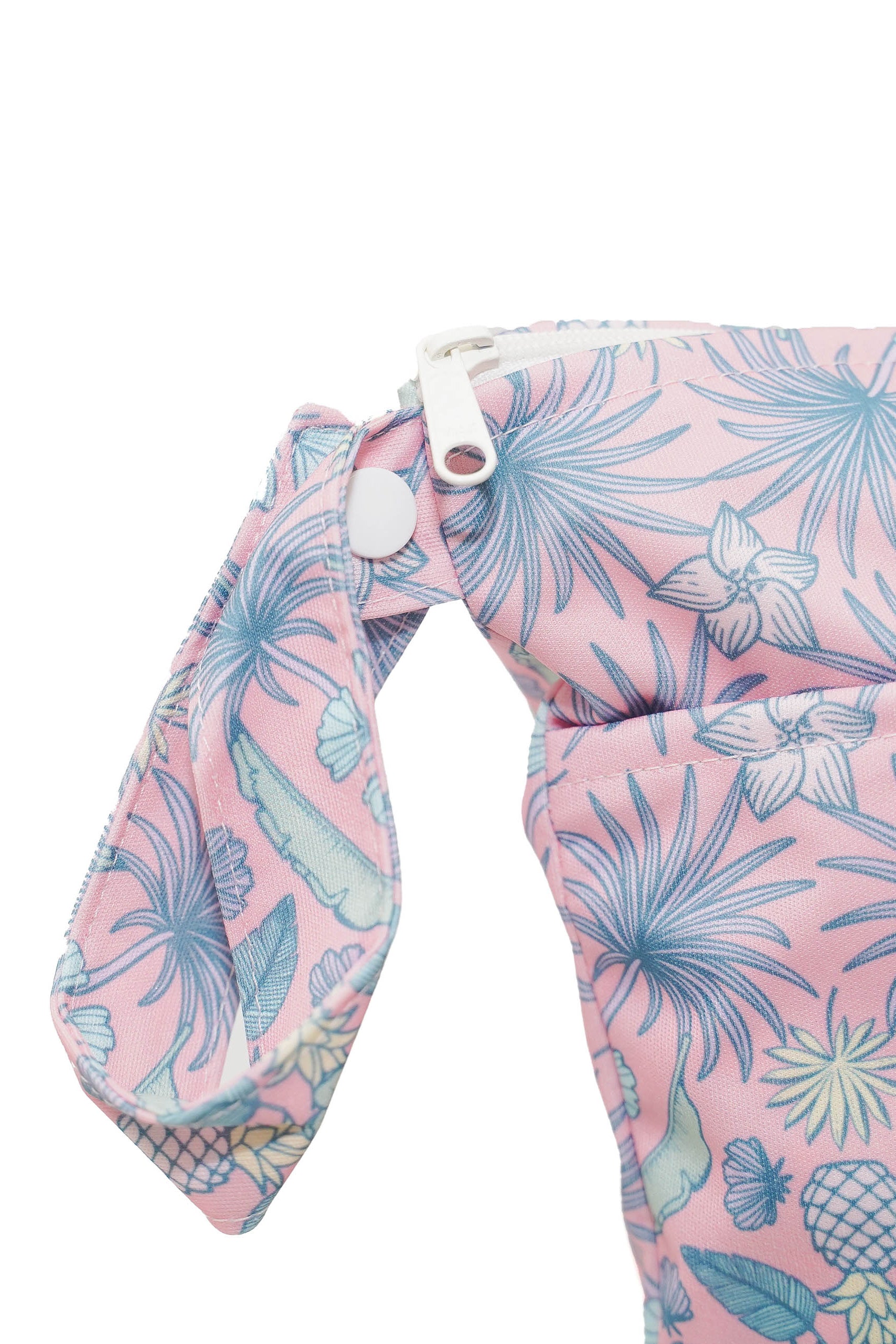 Large Wet Bag for Swimsuits & Diapers - Eco-Friendly Palm Leaf Design - Perfect for Pool, Beach & Travel