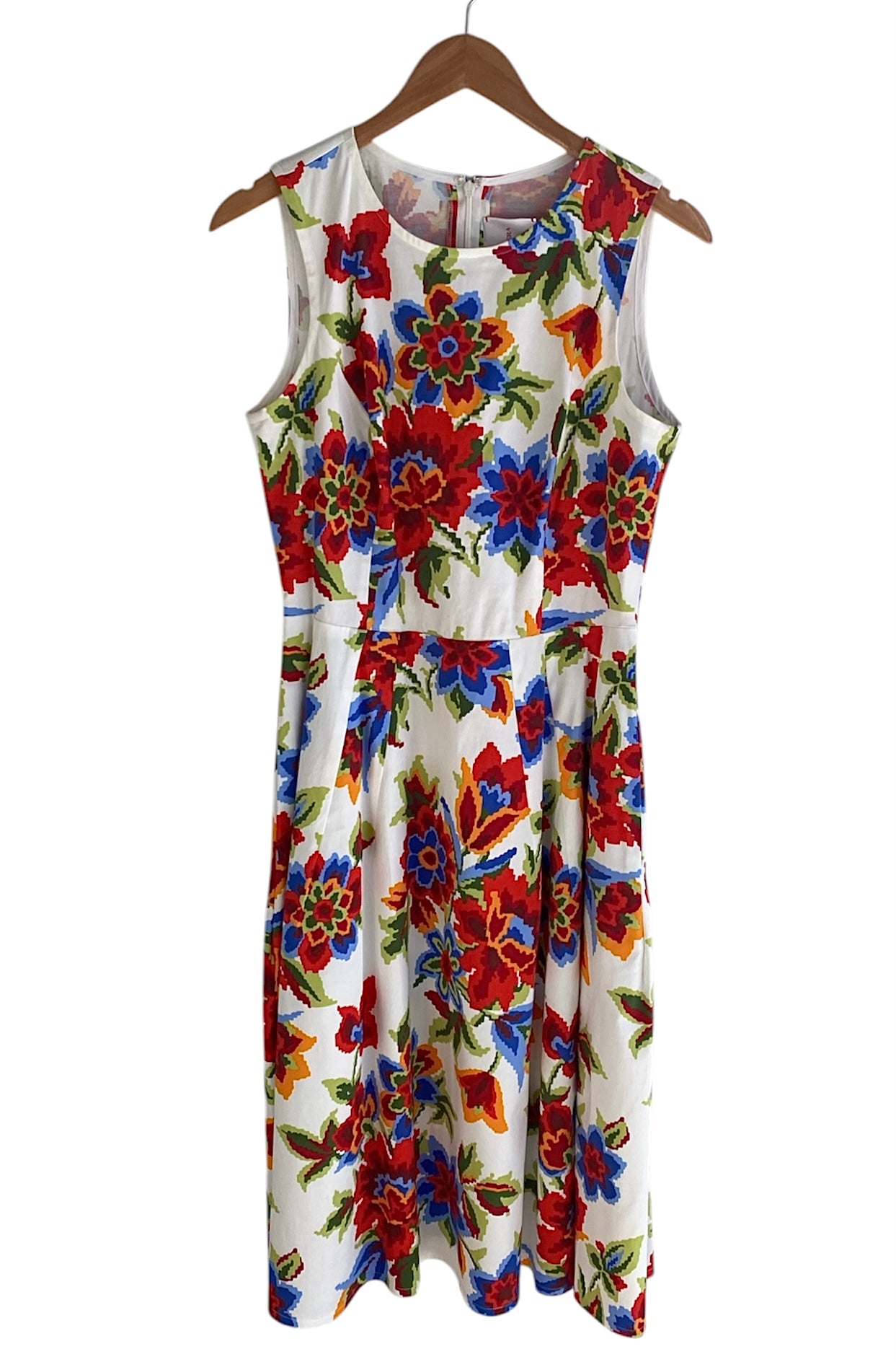Carolina Herrera Floral Print Dress for Women - Elegant Summer Party & Wedding Guest Outfit