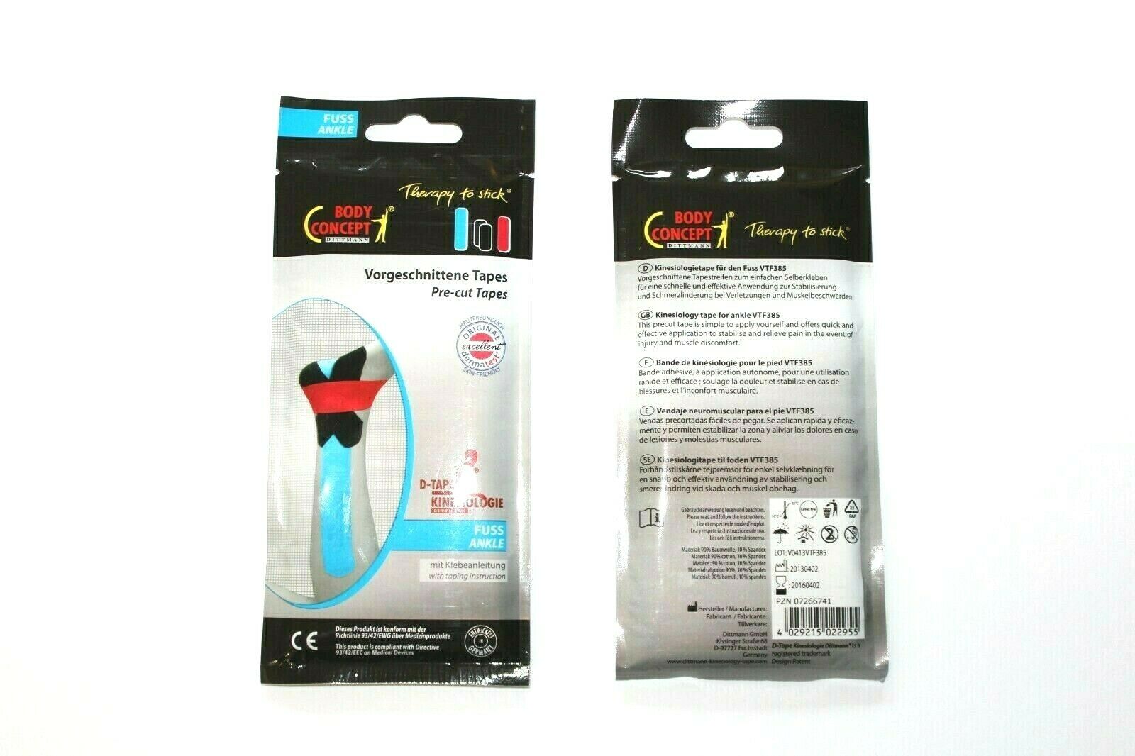 Best Kinesiology Tape Precut Strips for Pain Relief & Muscle Support - Athletic, Medical & Recovery Use