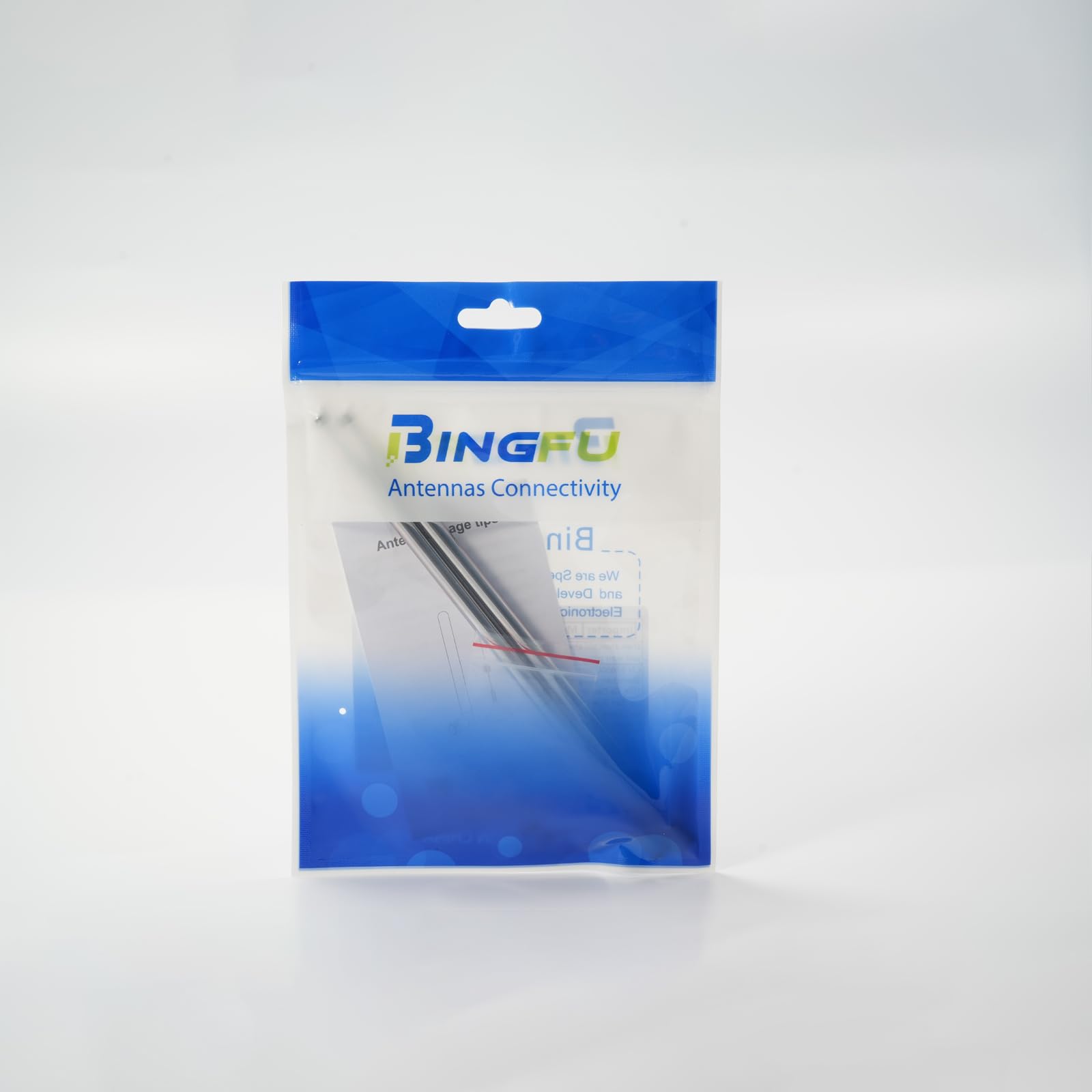 Bingfu 6-Section Telescopic FM/DAB/DVB-T Antenna - 2 Pack for Enhanced FM/VHF/UHF/Digital Radio & TV Reception - Perfect for Home, Car, and Portable Radio Use