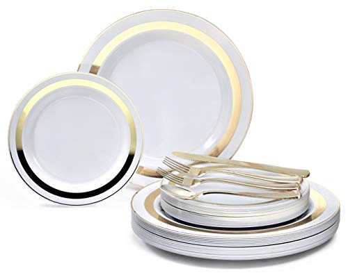 B. Soleil White & Gold, Gold Silverware