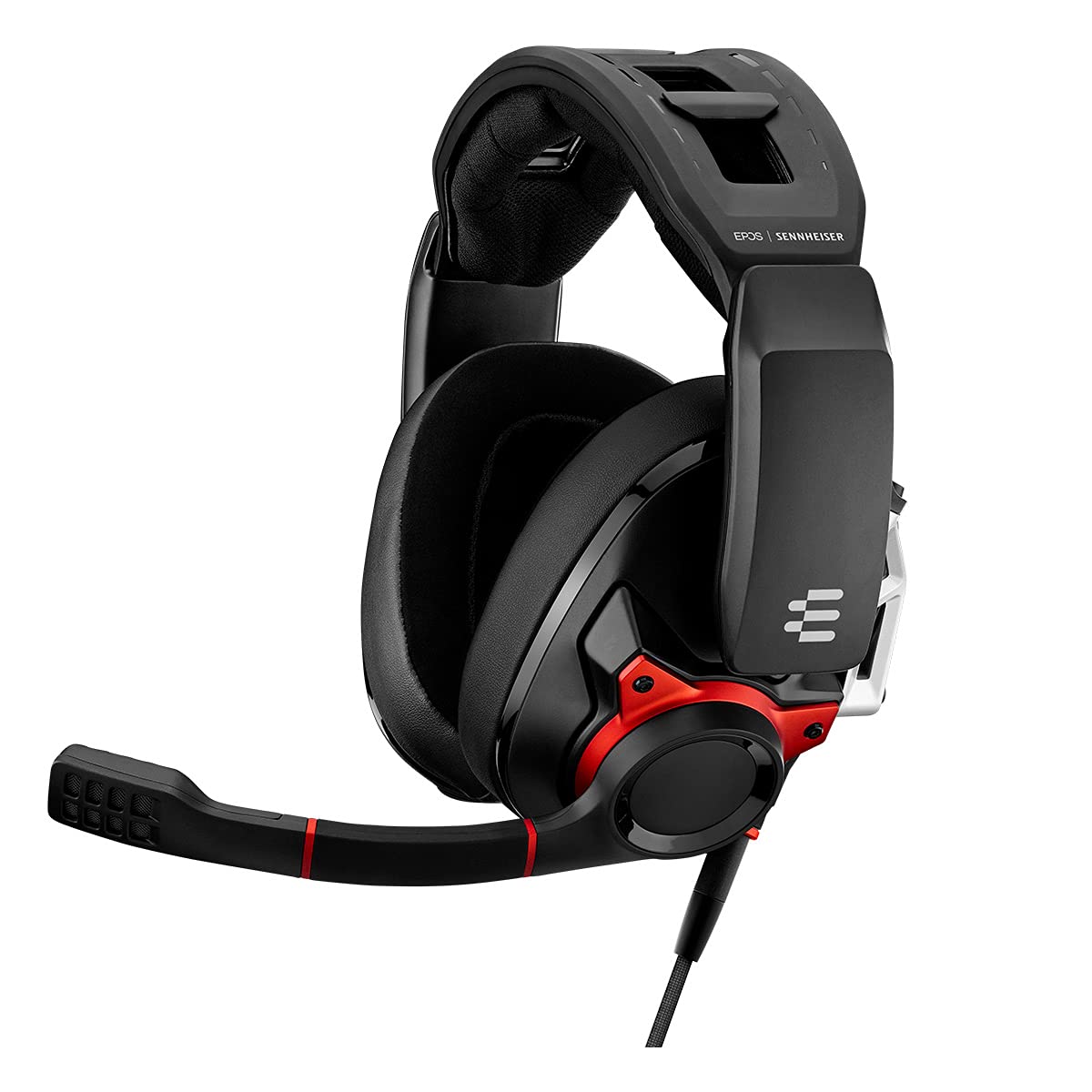 EPOS I Sennheiser GSP 600 Wired Closed-Back Gaming Headset with Noise-Cancelling Mic - Adjustable Headband, Volume Control - Compatible with PC, Mac, Xbox & PS4 - Perfect for Competitive Gaming & Streaming