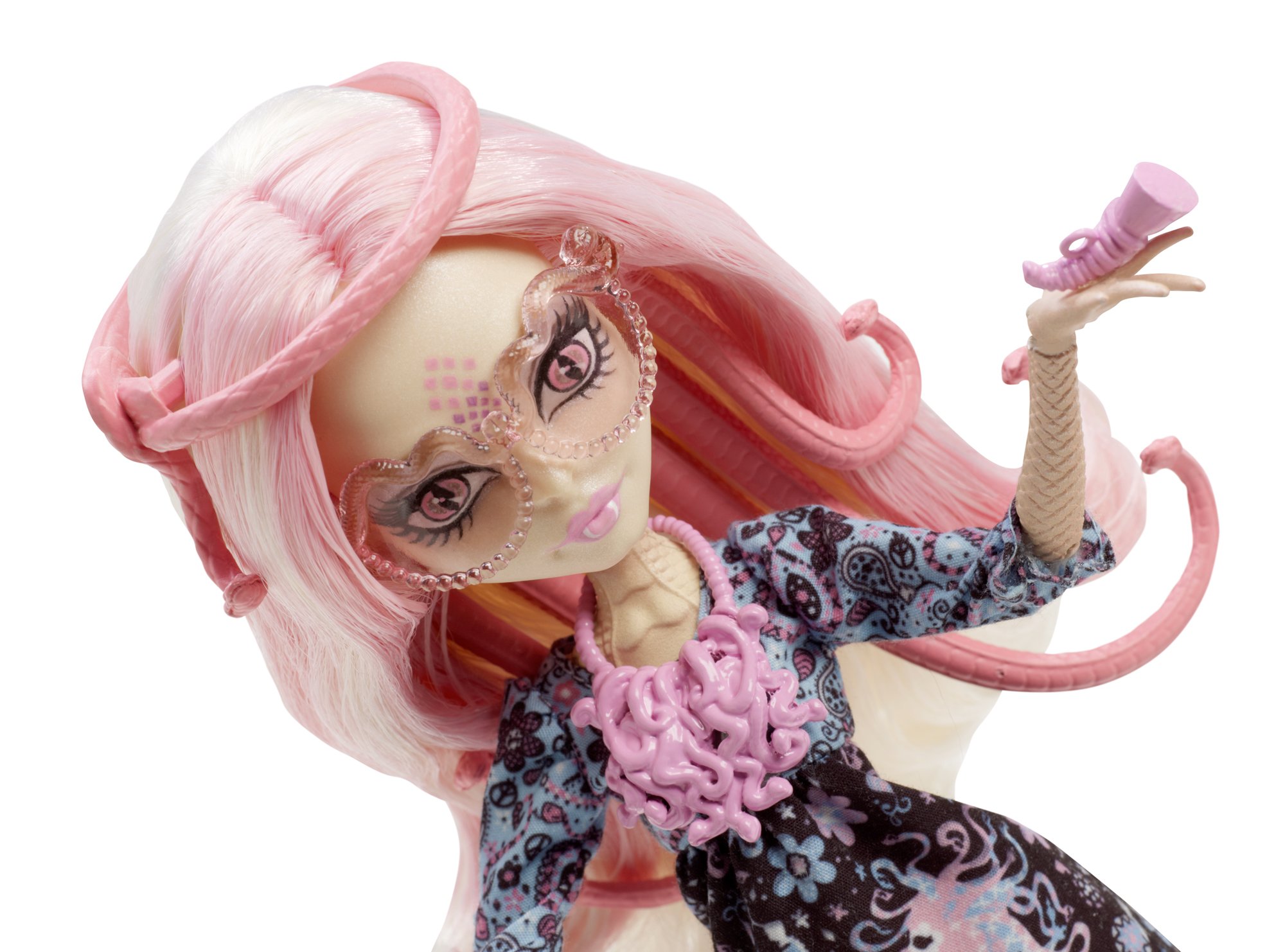 Monster High Frights Camera Action Viperine Gorgon Doll - Collectible Fashion Doll for Kids & Fans | Perfect for Playtime, Display & Gift Giving