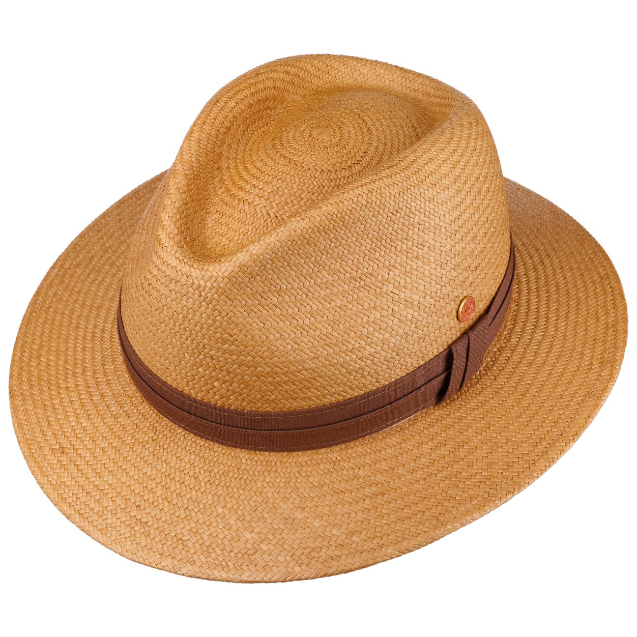 Mayser Gero Panama Hat for Men & Women - Lightweight & Breathable Straw Hat for Summer, Beach, Travel & Outdoor Activities