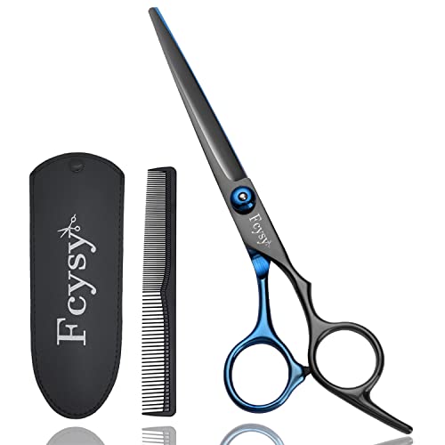 Blue Hairdressing Scissors