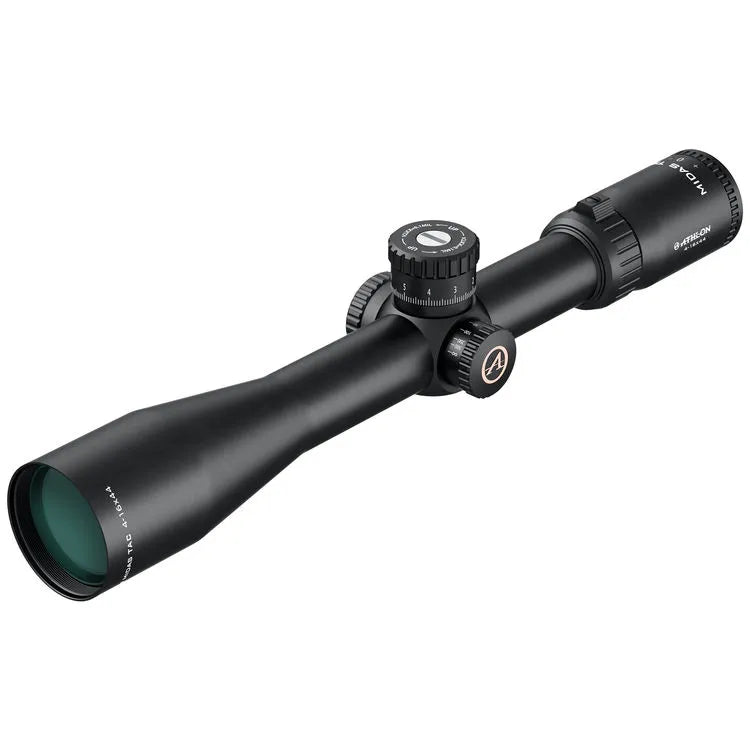 Midas TAC 4-16x44 30mm APRS2 First Focal Plane (FFP) Rifle Scope - Precision Shooting, Hunting & Long-Range Target Practice