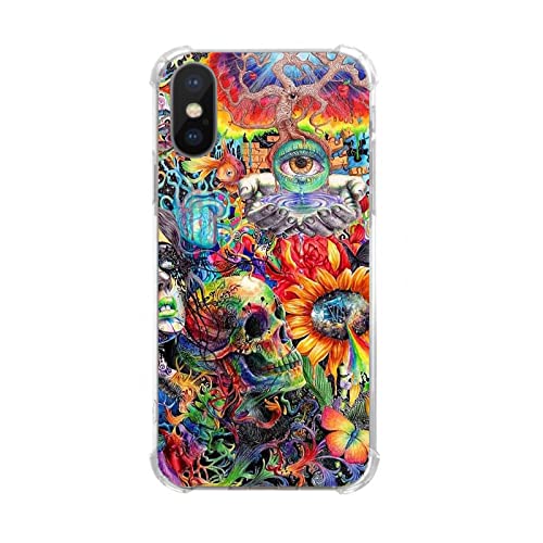 Vintage Abstract Skull
