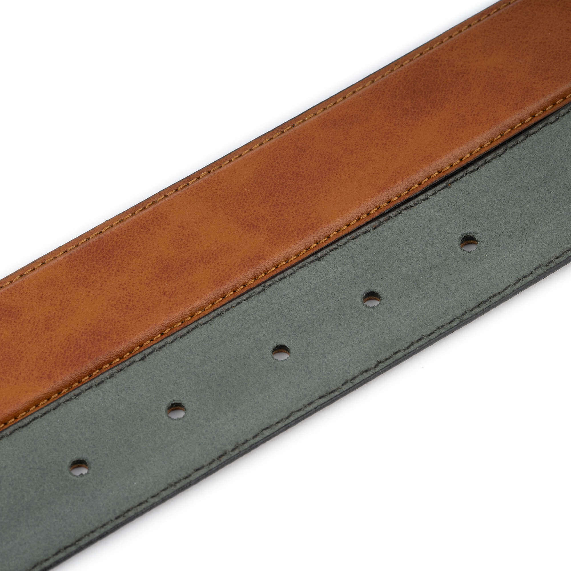 Light Brown Genuine Leather Belt Strap for Ferragamo Men's Buckle Replacement | Premium Replacement Belt for Dress Pants & Formal Wear