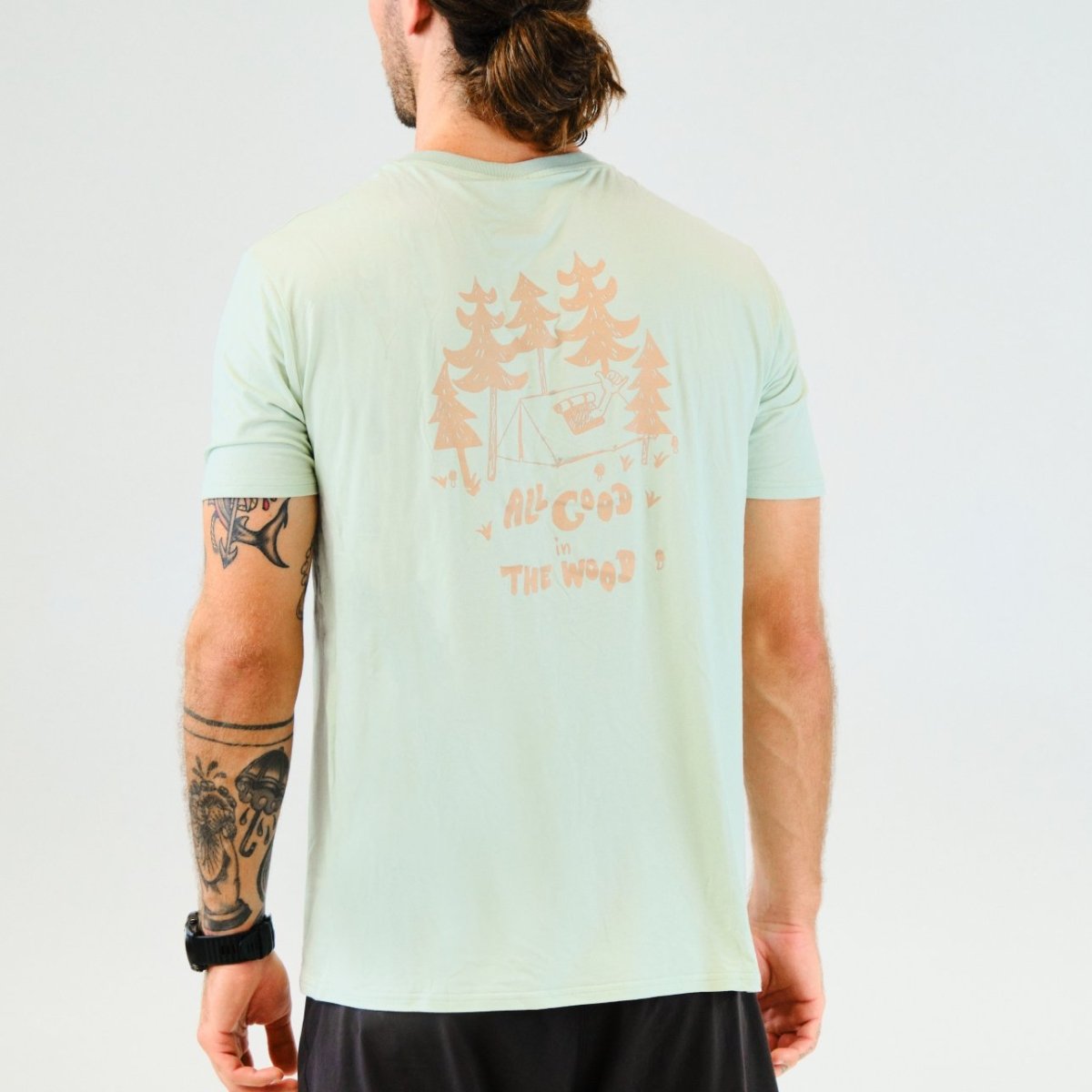 All Good in the Wood | Eco-Friendly Unisex Organic Cotton T-Shirt for Men & Women - Perfect for Casual Wear, Daily Outfits & Sustainable Lifestyle