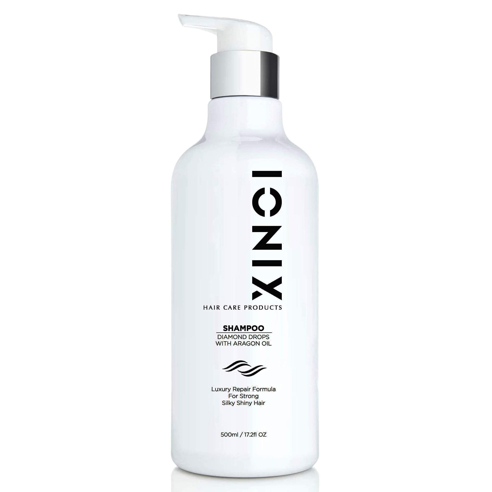 Ionix Black Diamond Collection Shampoo - 6 Pack for Deep Cleansing & Hair Repair | Salon Quality for Men & Women | Perfect for Daily Use & Damaged Hair Care