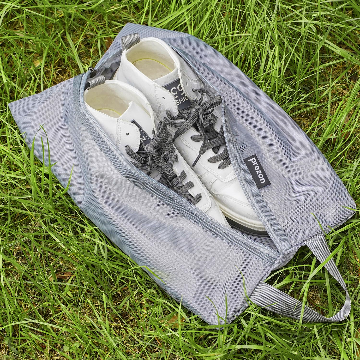 Waterproof Travel Shoe Bags - Durable TPU Mesh with YKK Zipper | Unisex Shoe Organizer for Gym, Office & Vacation | Compact Shoe Storage Pouch for Suitcase & Home Closet