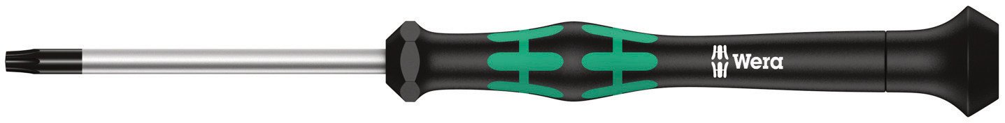 Wera 05118048003 Kraftform Micro 2067 Torx BO Electronics Precision Screwdriver Set - TX9 Head, 60mm Blade Length for Smartphone & Laptop Repair | Professional Micro Screwdriver Kit for Electronics, Watches & Glasses