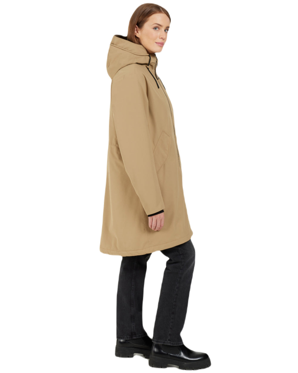 Didriksons Women's Fia Parka - Waterproof Winter Coat with Hood for Outdoor Activities & Cold Weather