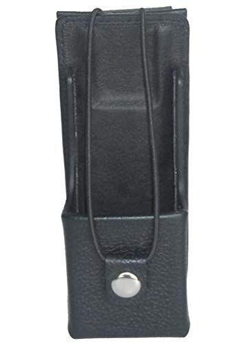 Durable Leather Carry Case for Motorola XTS 1500 Two-Way Radio with Swivel Belt Loop - Protective Holster for Police, Security & Outdoor Use (Non-Display Model)