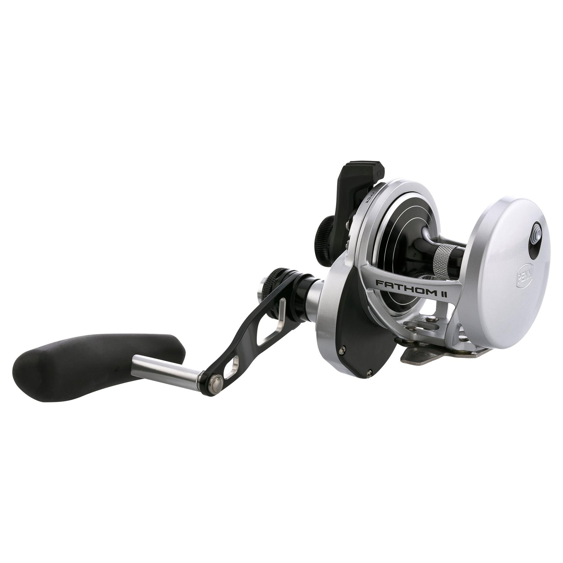 PENN Fathom™ II Lever Drag 2-Speed Conventional Fishing Reel - Saltwater & Offshore Angling, Big Game Fishing Gear for Tuna, Marlin, and Deep Sea Fishing