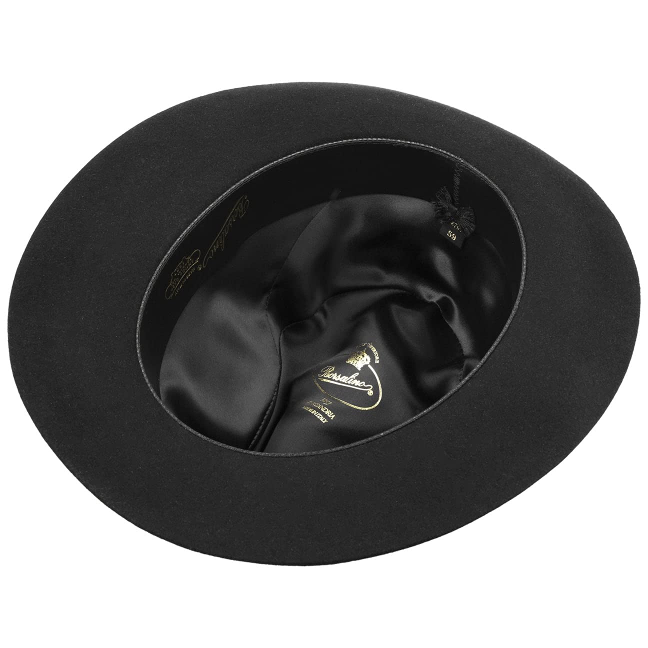 Bellagio Fur Felt Hat for Women & Men - Classic Fedora Style Wide Brim Sun Hat - Perfect for Outdoor Events, Weddings, and Fashion Accessories