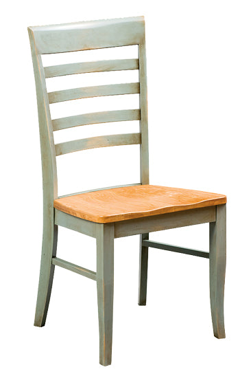 Modern Capri Dining Chair - Sturdy Wooden Frame & Comfortable Upholstered Seat - Perfect for Kitchen, Dining Room, and Breakfast Nook - Elegant Home Decor Furniture